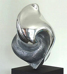 Begegnung, Aluminium/Bronze